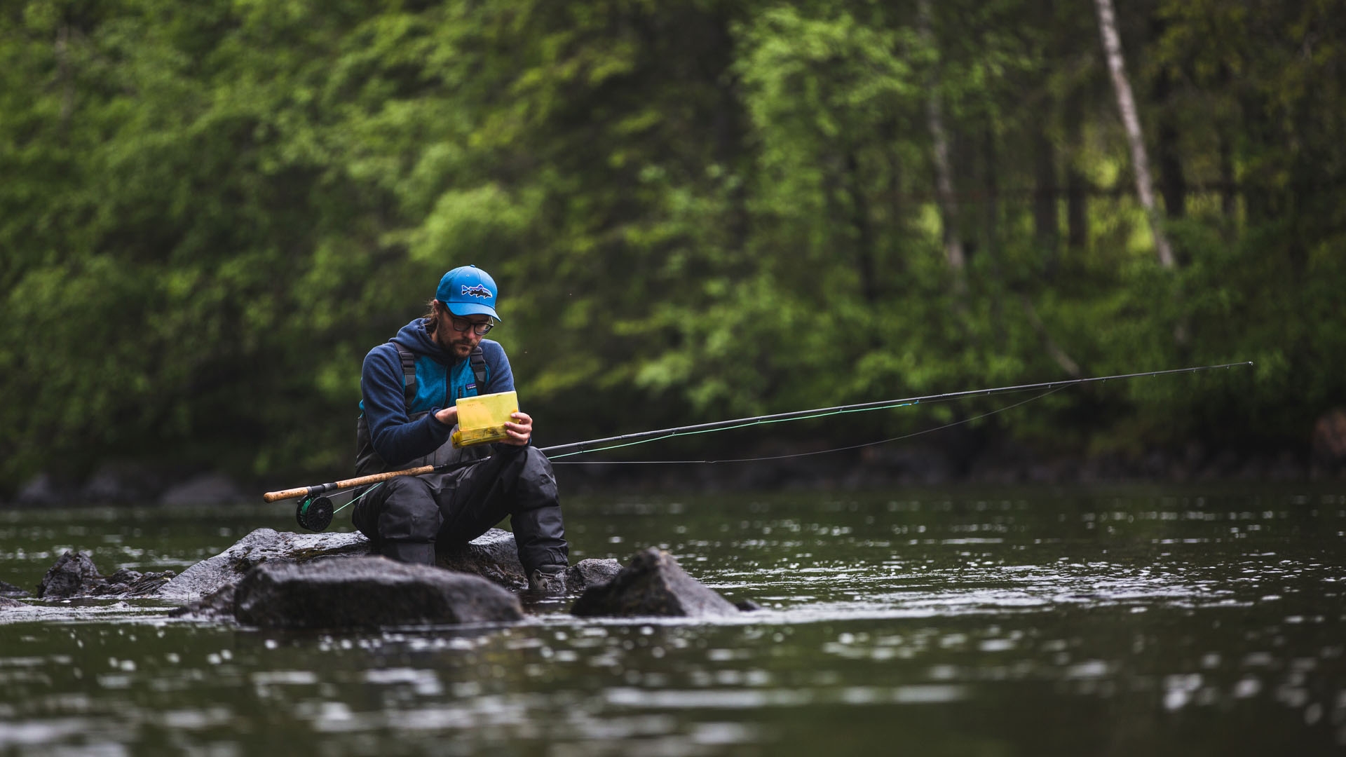 Salmon Fly Fishing Rod Setup - Camp Onka 